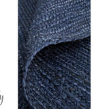 Bindi Navy Hand Braided Jute Rug