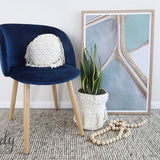 Darcy Light Grey Felted Wool Rug