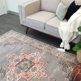 Blake Grey Medallion Transitional Rug