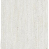 Bindi White Hand Braided Jute Hallway Runner Rug