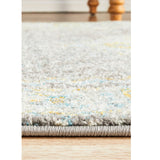 Celine Grey Medallion Distressed Hallway Runner
