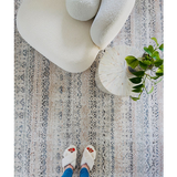 Colette Ivory Beige Tribal Rug
