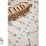 Cameron Silver Tribal Pattern Rug