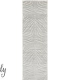Cameron Silver Tiger Prints Rug