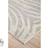 Cameron Silver Tiger Prints Rug