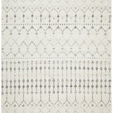 Cameron Silver Tribal Pattern Rug
