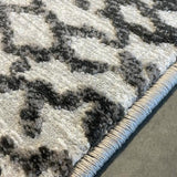 Camilla Ocean Grey Abstract Rug