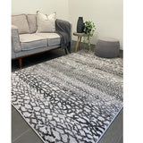 Camilla Ocean Grey Abstract Rug