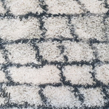 Caprice Grey Wood Grain Art Silk Rug