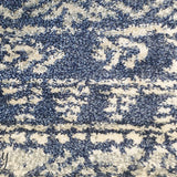 Chloe Blue Ivory Bohemian Diamond Rug