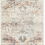 Celine Silver Multi Colour Medallion Hallway Runner
