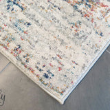 Celine Silver Multi Colour Medallion Rug