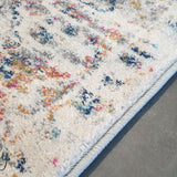 Celine Silver Multi Colour Medallion Rug