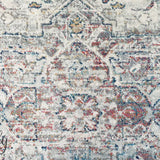 Celine Silver Multi Colour Medallion Rug