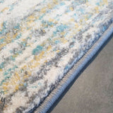 Celine Grey Medallion Distressed Rug