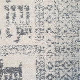 Cameron Silver Aztec Tribal Pattern Rug