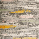 Cody Grey Yellow Abstract Rug
