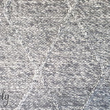 Darcy Diamond Charcoal Felted Wool Rug