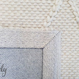 Darcy Diamond Cream Felted Wool Rug
