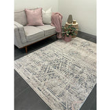 Colette Blue Multicolour Geometric Aztec Rug