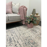 Colette Blue Multicolour Geometric Aztec Rug