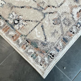 Colette Ivory Beige Scandinavian Geometric Rug