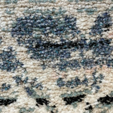 Colette Blue Beige Tribal Rug