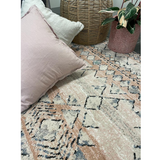 Colette Rust Dark Beige Ethnic Tribal Rug