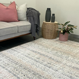 Colette Ivory Beige Tribal Rug
