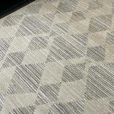 Colette Beige Diamond Geometric Rug
