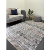 Colette Multicoloured Striped Boho Rug