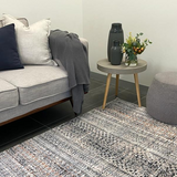 Colette Multicoloured Striped Boho Rug