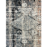 Colette Ivory Dark Beige Medallion Rug