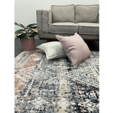 Colette Ivory Dark Beige Medallion Rug