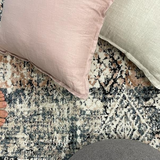 Colette Ivory Dark Beige Medallion Rug