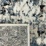 Colette Ivory Dark Beige Medallion Rug