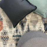 Colette Blue Beige Diamond Trellis Rug