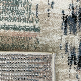 Colette Blue Beige Diamond Trellis Rug