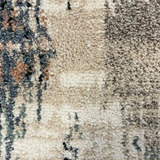 Colette Blue Beige Diamond Trellis Rug