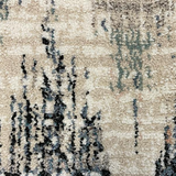 Colette Blue Beige Diamond Trellis Rug