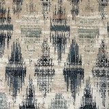 Colette Blue Beige Diamond Trellis Rug