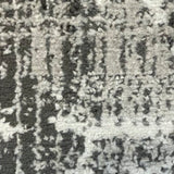 Cody Grey Monochrome Striped Rug