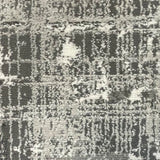 Cody Grey Monochrome Striped Rug