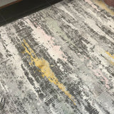 Cody Grey Yellow Abstract Rug