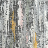 Cody Grey Yellow Abstract Rug