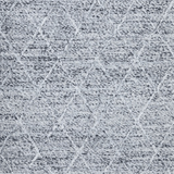 Darcy Diamond Grey Felted Wool Rug