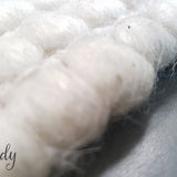 Darcy Natural Off-White Felted Wool Rug