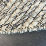Darcy Grey Felted Wool Round Rug