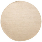 Darcy Cream Felted Wool Round Rug