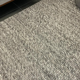 Darcy Dark Grey Felted Wool Rug